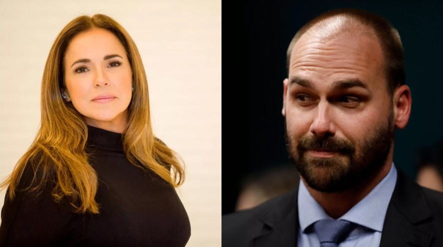 Nunes Marques manda, enfim, notificar Eduardo Bolsonaro em ação de Daniela Mercury