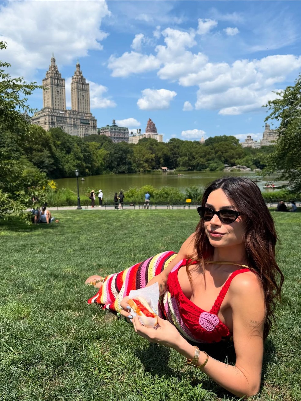 Thaila Ayala faz desabafo sobre maternidade durante viagem sozinha a Nova York — Foto: Reprodução Instagram