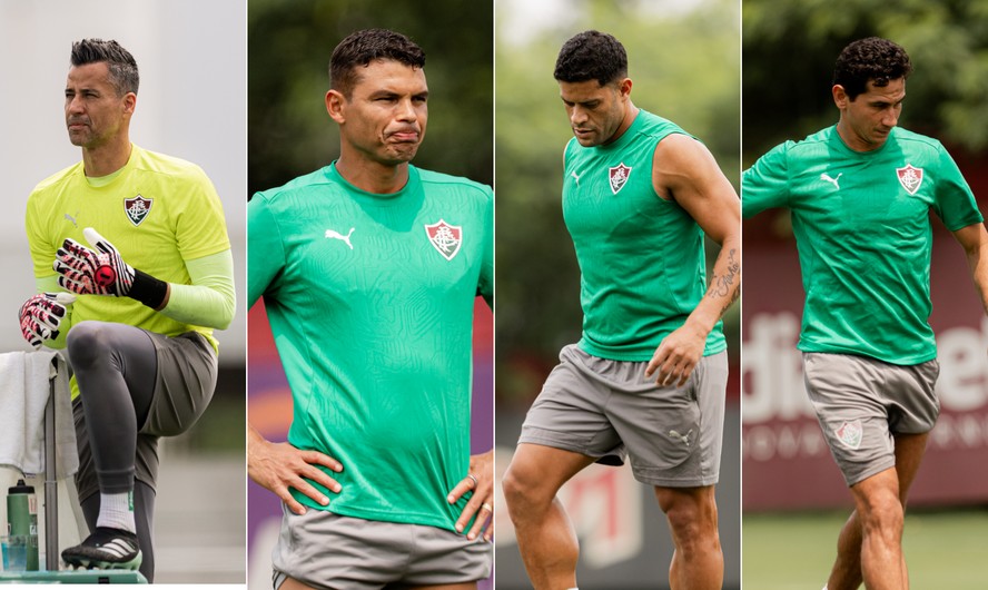 Fluminense aposta em quarteto fantástico de veteranos para superar o ...