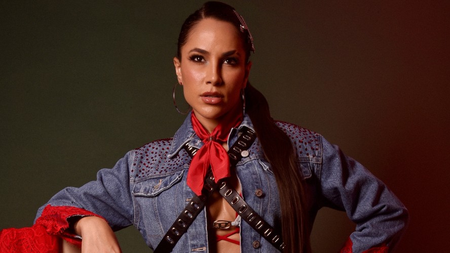 Cantora Michele Andrade transforma o São João em vitrine de moda e