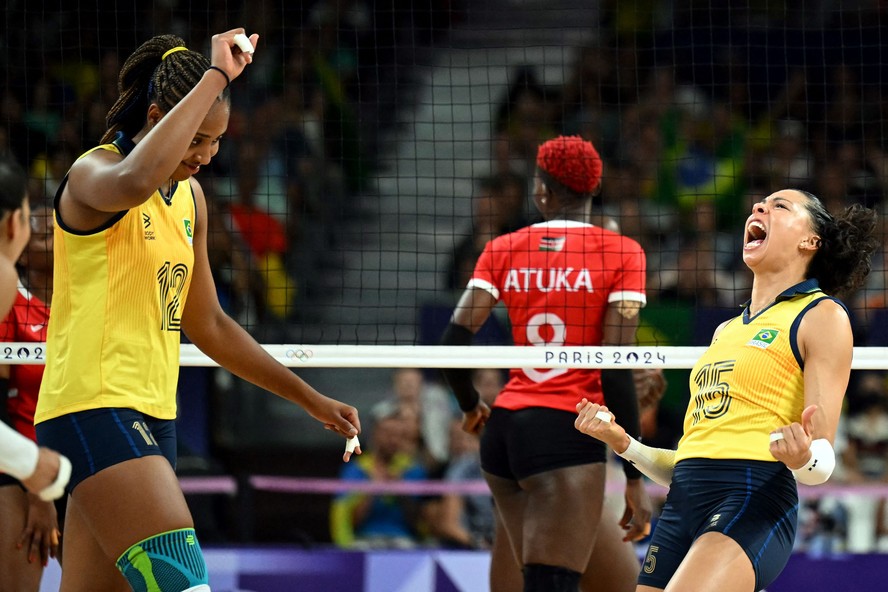 Brasil estreou com vitória em Paris-2024