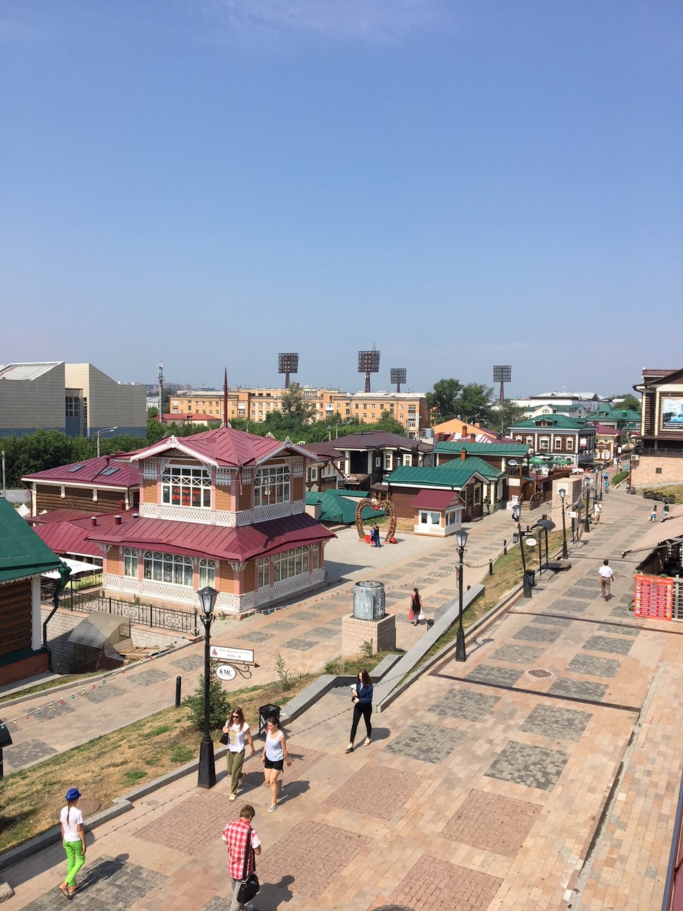 Irkutsk é considerada a capital da Sibéria Oriental e a cidade mais bela da região, apelidada de Paris da Sibéria — Foto: Renato Alexandrino/O Globo