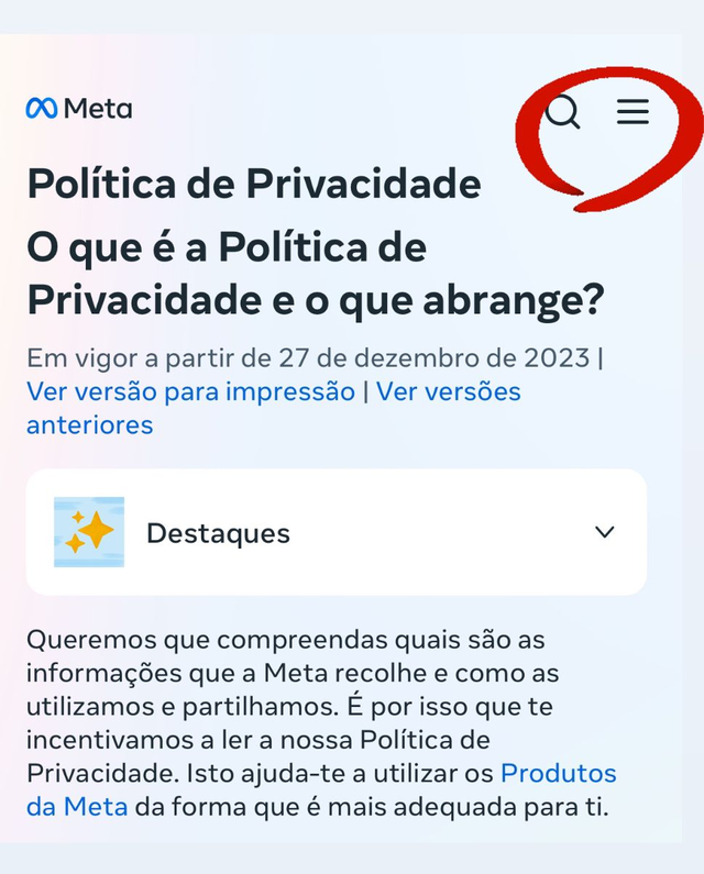 Publicações no Instagram e Facebook são usadas pela Meta para treinar ...