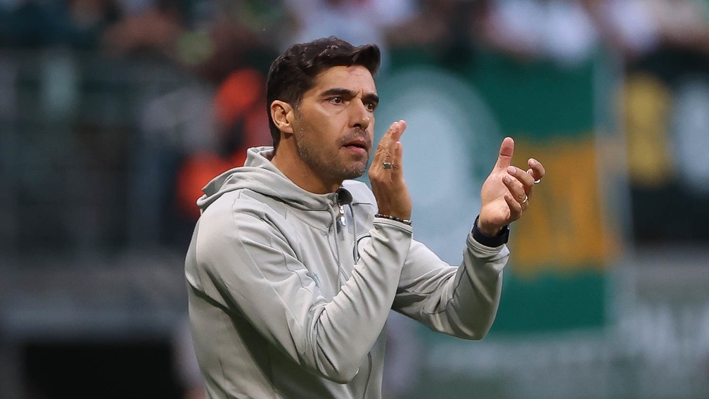 Abel Ferreira em a��o pelo Palmeiras � Foto: Cesar Greco/Palmeiras