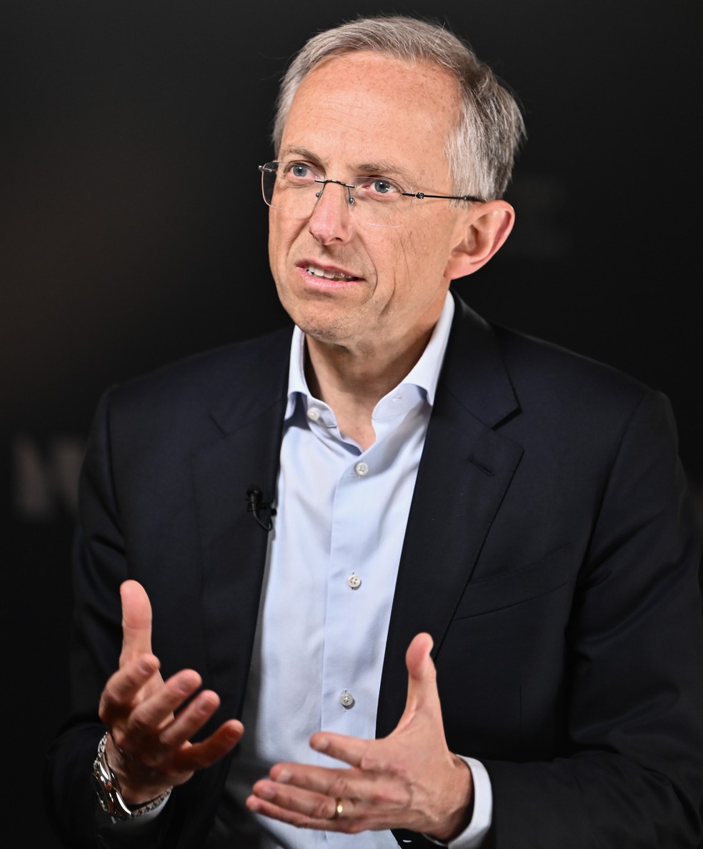 Benedetto Vigna, CEO da Ferrari &mdash; Foto: Bloomberg