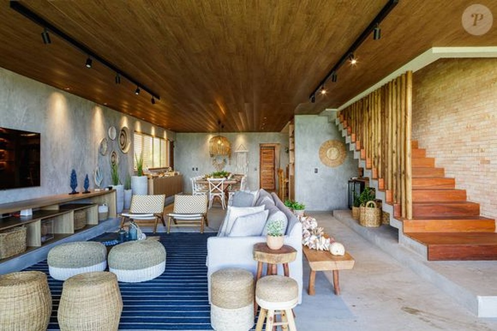 According to information from the Casa Naquê website, responsible for the rental, the cost of a seven-day stay is approximately R$180,000 — Photo: Disclosure