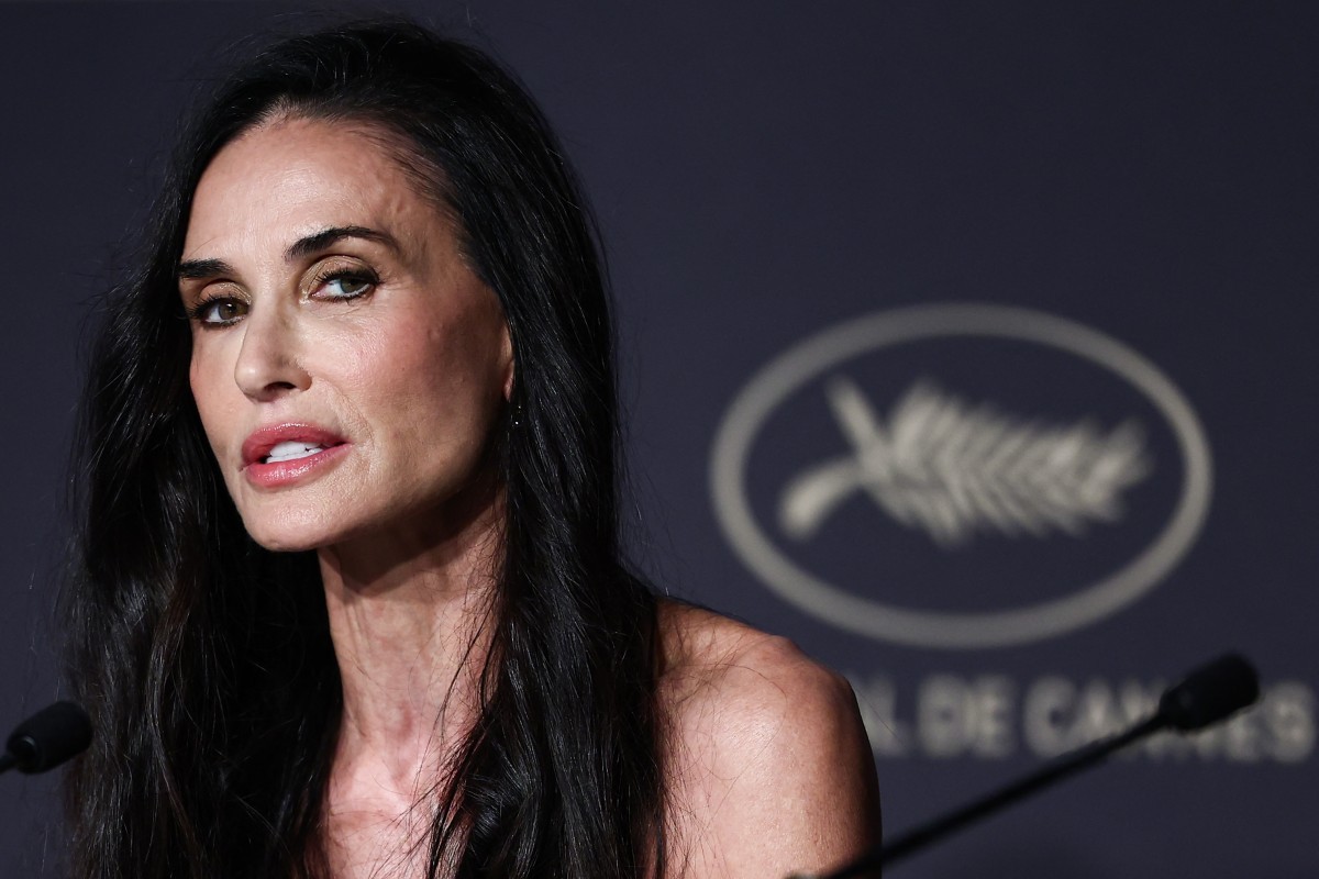 Em Cannes, Demi Moore diz que combater inteligência artificial no cinema é 'uma batalha perdida'