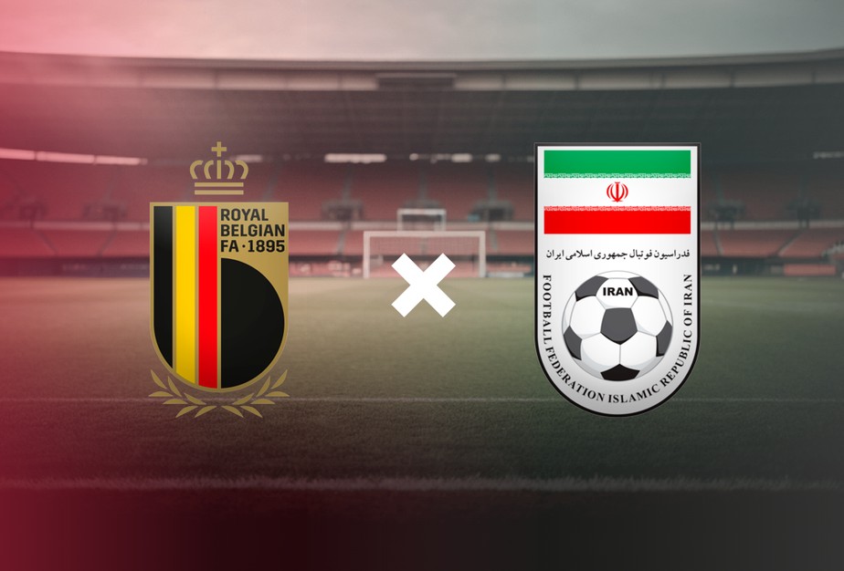 Imagem ilustrativa sobre Bélgica x Irã: onde assistir ao vivo, horário, palpite e escalações do jogo da Copa do