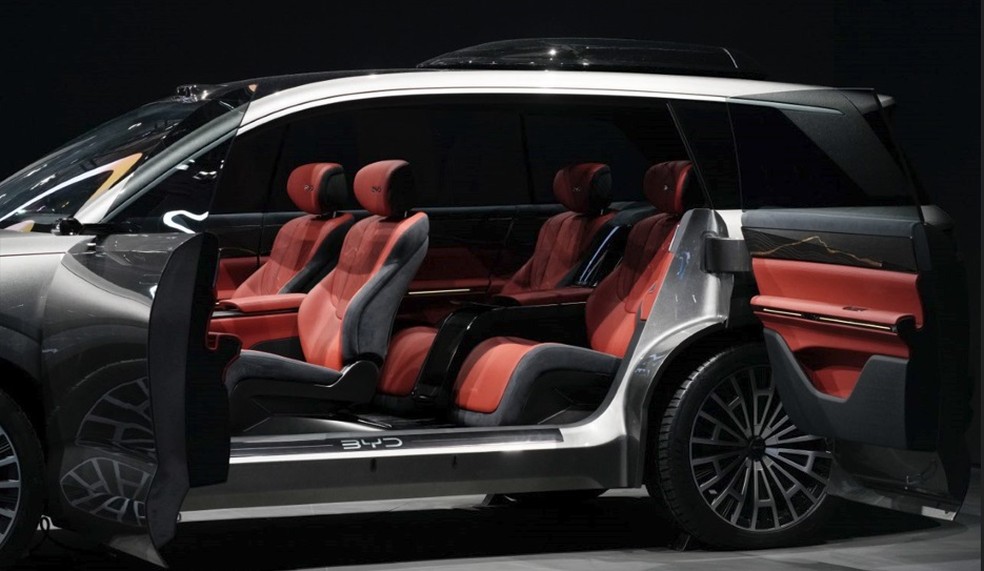 Distany-D, da BYD — Foto: Qilai Shen/Bloomberg
