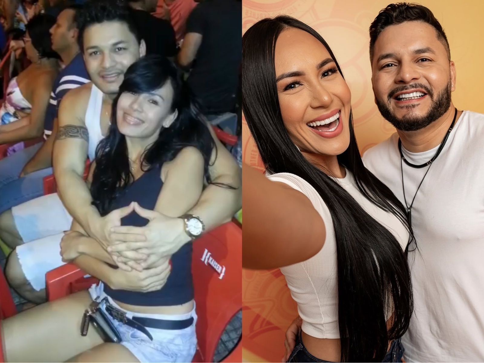 Casal Arlene e Marcelo, de um álbum 