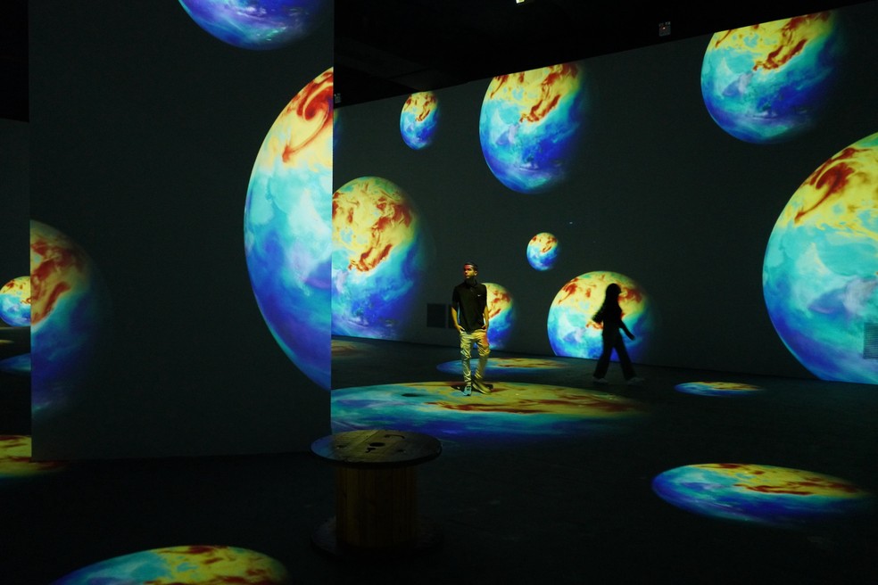 Immersive exhibition “Journey to space” — Photo: Disclosure