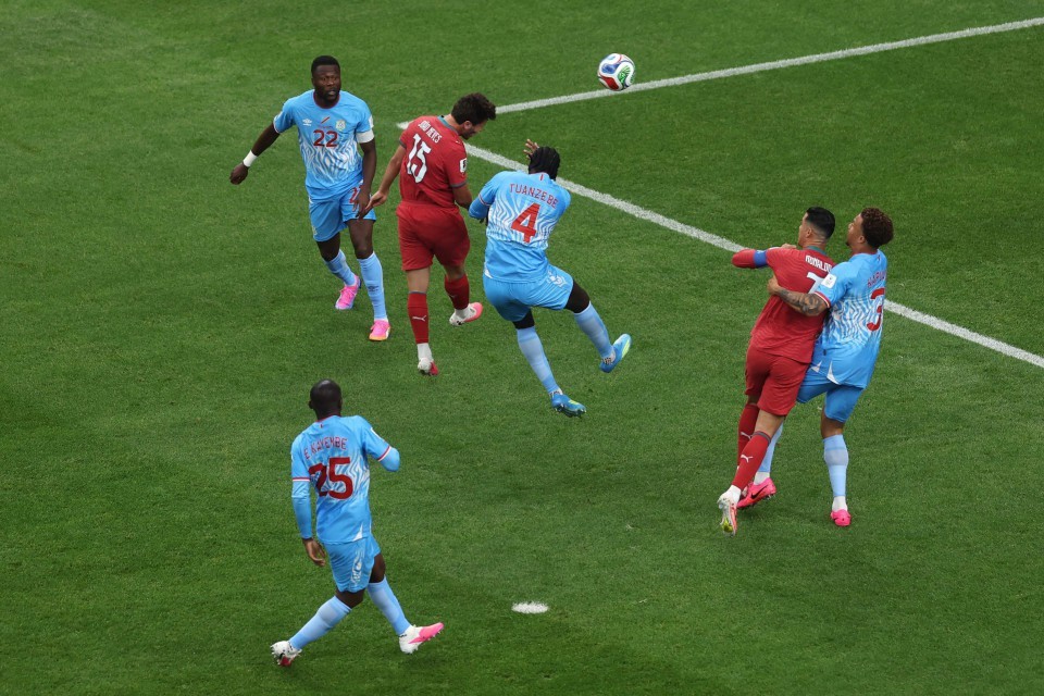 Copa do Mundo 2026: Portugal 1 x 1 RD Congo. João Neves abre o placar, mas seleção africana busca empate; siga ao vivo