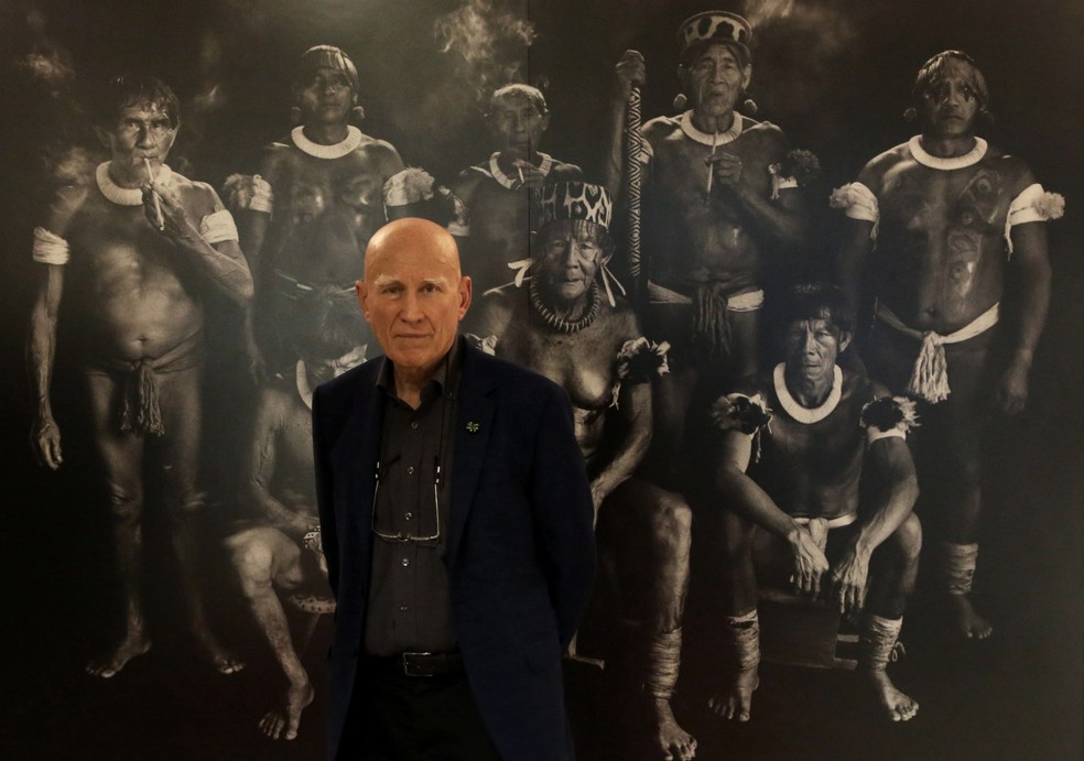 O fotógrafo Sebastião Salgado 19/02/2018 — Foto: Aílton de Freitas/Agência O Globo