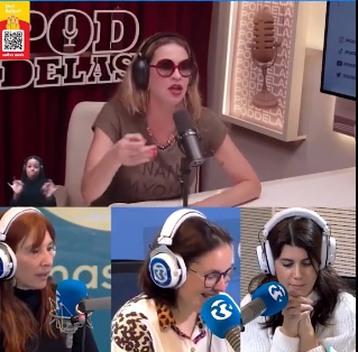 Entrevista de luana piovani sobre portugal é ironizada por humorista do país em podcast
