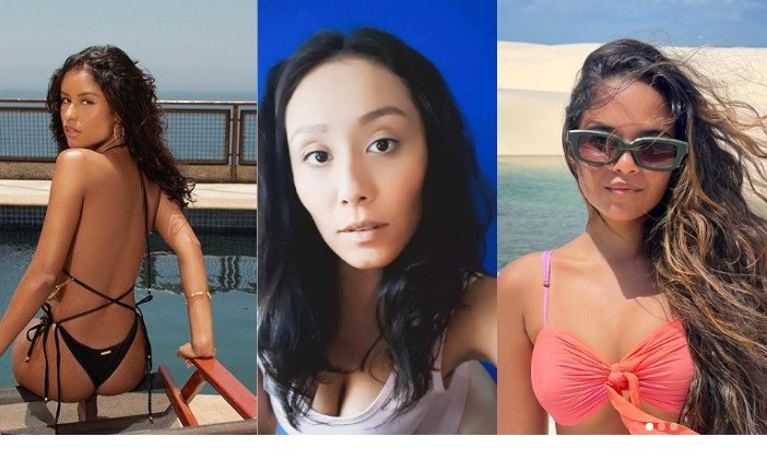 Aoxi, Yohama Eshima e Mariah Yohana são algumas das atrizes escaladas para 'Travessia' — Foto: Reprodução