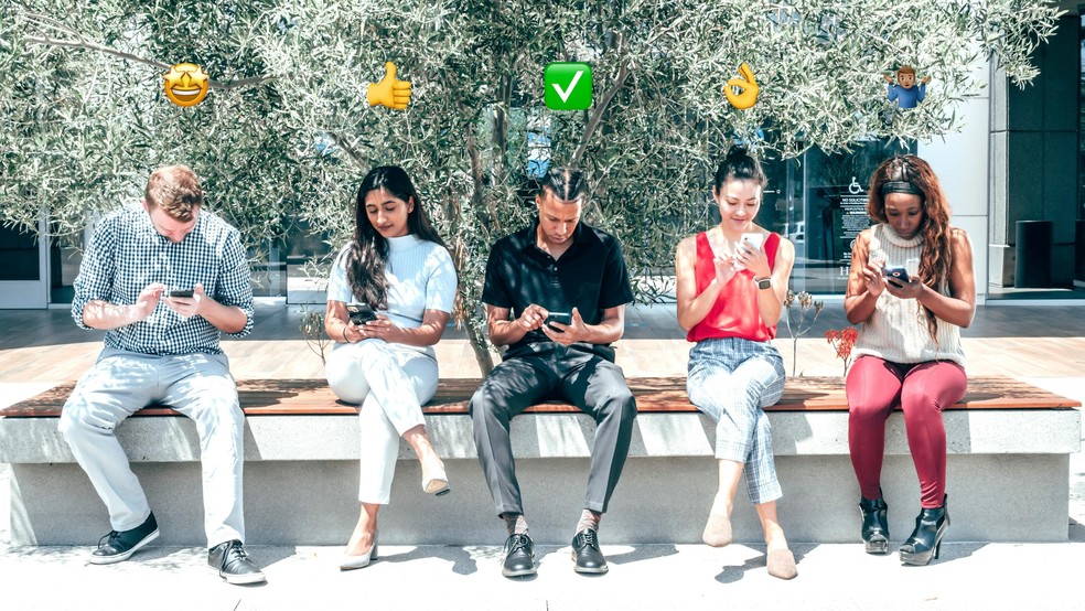 O uso excessivo de emojis e abreviações pode afetar a escrita? Entenda o que dizem especialistas — Foto: Pexels