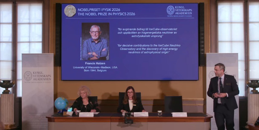 Francis Halzen: quem é o vencedor do Nobel de Física de 2026