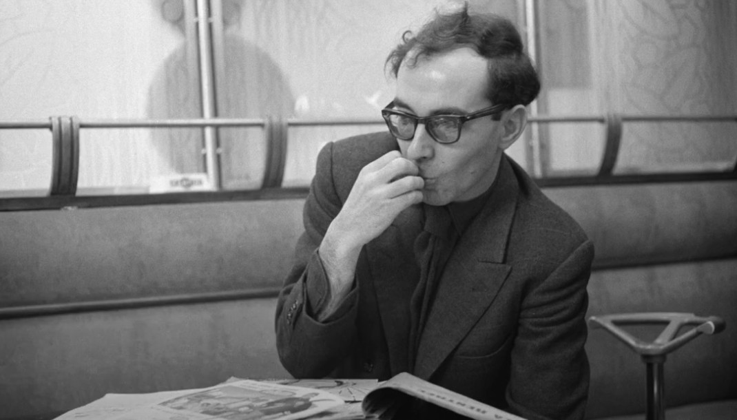 Nascido em Paris, em 1930, Godard cresceu e frequentou a escola em Nyon, na Suíça — Foto: Reprodução
