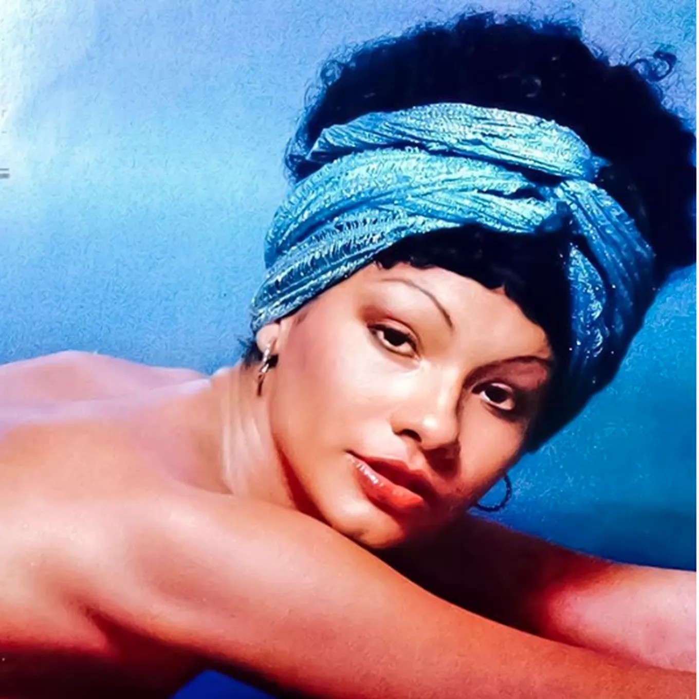 Solange Couto em ensaio no início da carreira — Foto: Reprodução