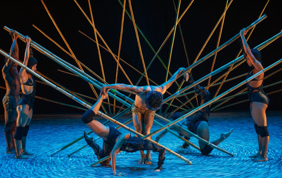 'Abraão, o viajante', é alegoria do espetáculo'Sagração', de Deborah Colker — Foto: Divulgação/Flávio Colker