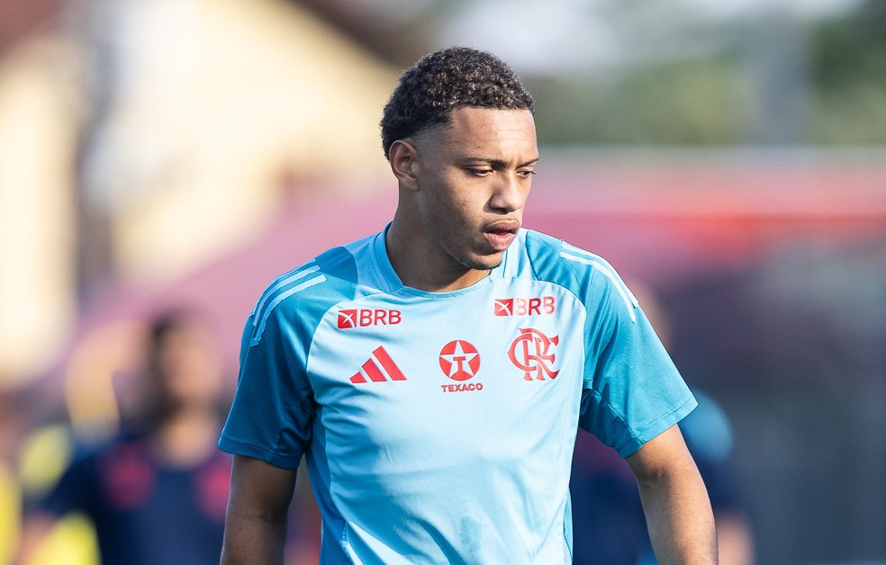 Daniel Sales fez tima Libertadores sub-20 pelo Flamengo  Foto: Gilvan de Souza/Flamengo