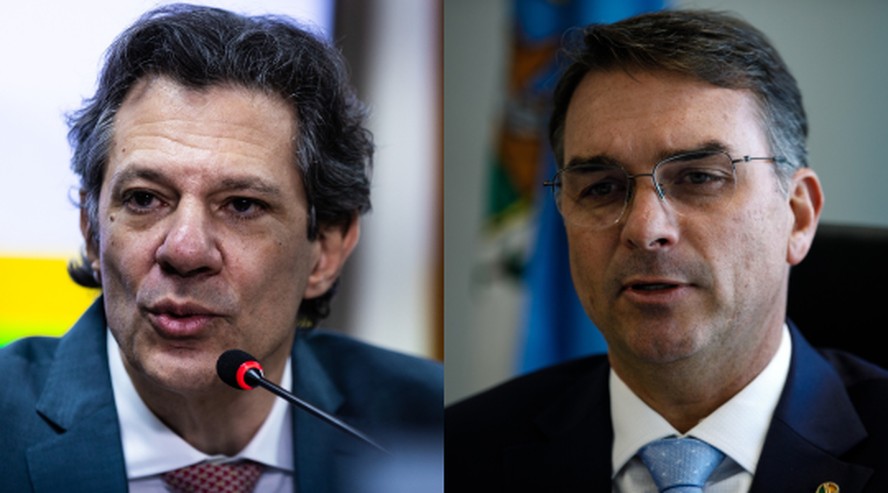Haddad empata com Flávio Bolsonaro em simulação do Datafolha, mas tem  desempenho pior que Lula