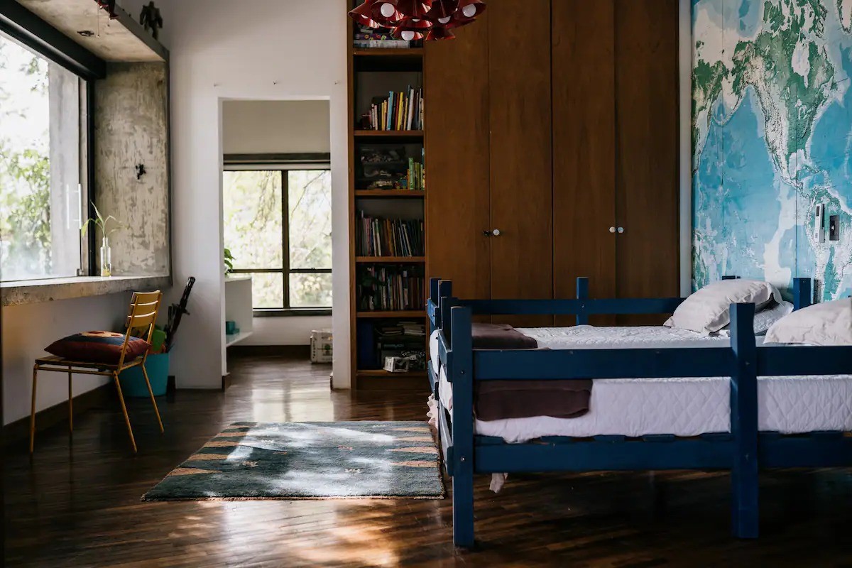 Outro dormitório do imóvel — Foto: Reprodução/Airbnb
