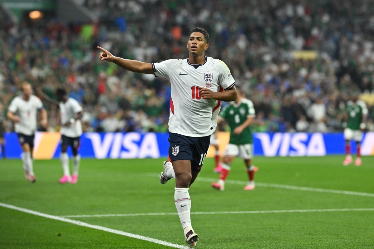 Bellingham faz história com gols em Copas do Mundo