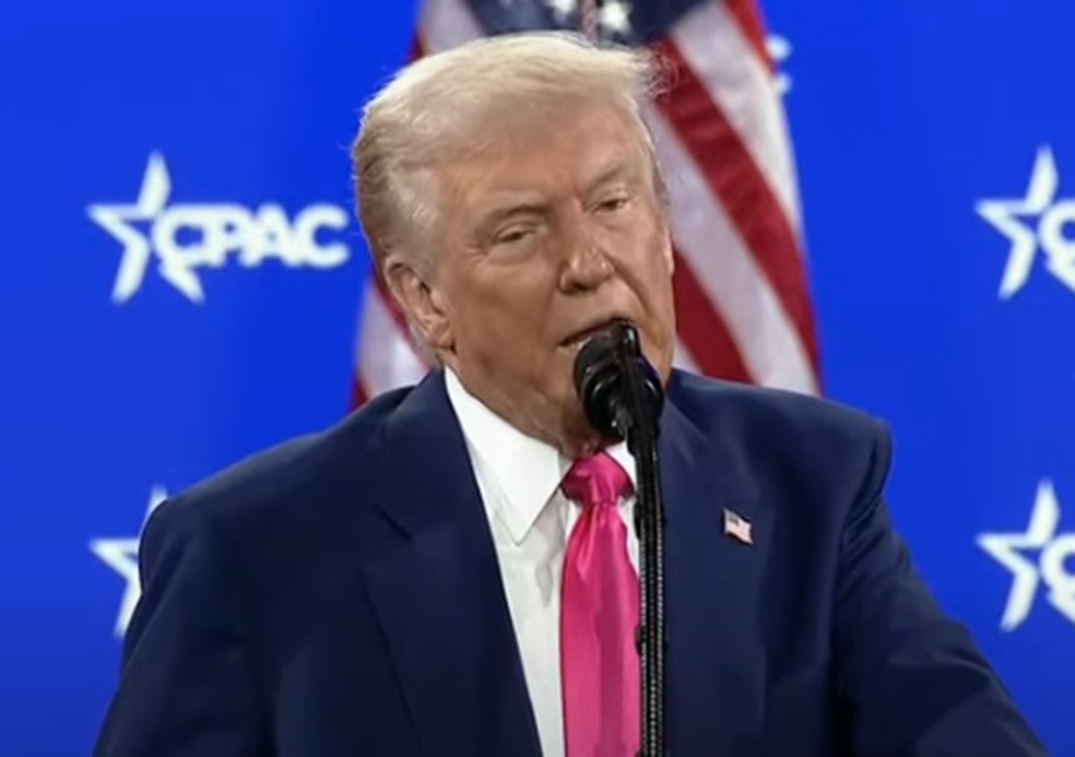 Trump vai aplicar tarifas de 25% à União Europeia — Foto: Reprodução/Redes sociais