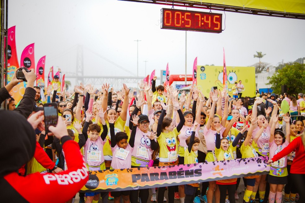 Corrida do Bob Esponja: para toda a família — Foto: Divulgação