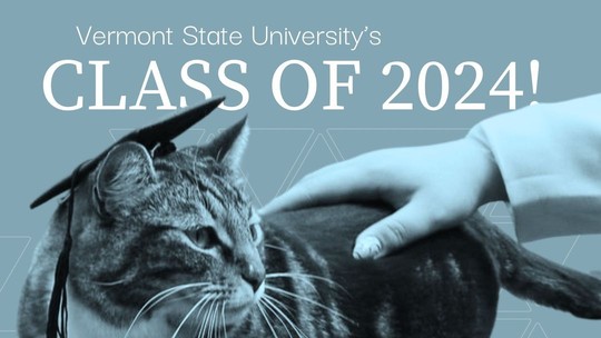 Gato recebe diploma honorário da Universidade de Vermont, nos Estados Unidos