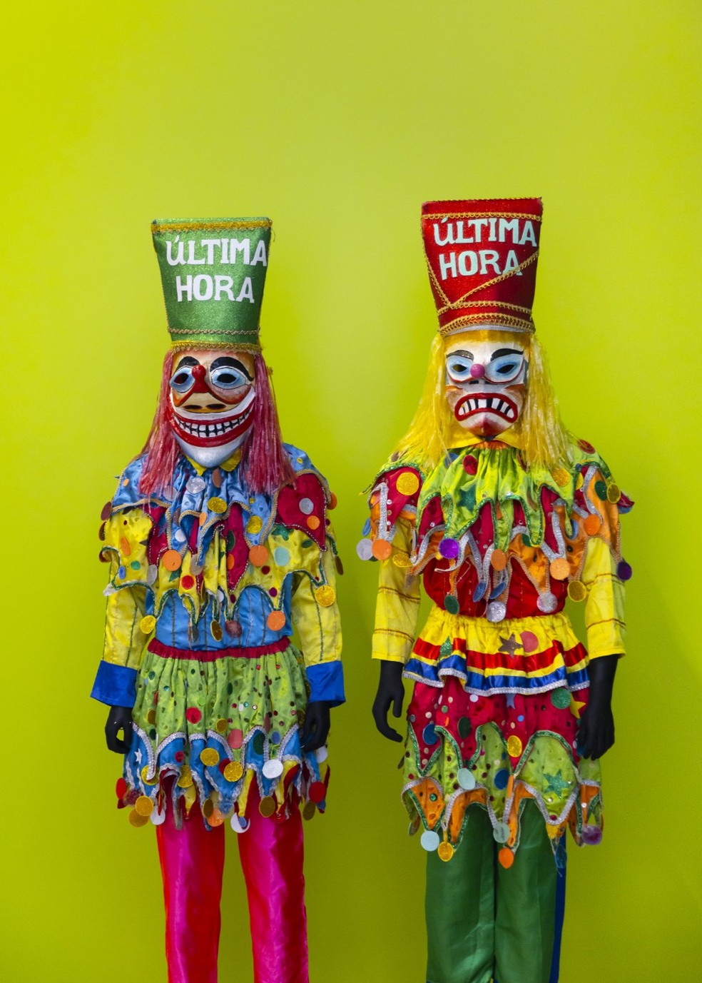 Fantasias do carnaval das águas, do Pará — Foto: Leo Martins/Agência O GLOBO