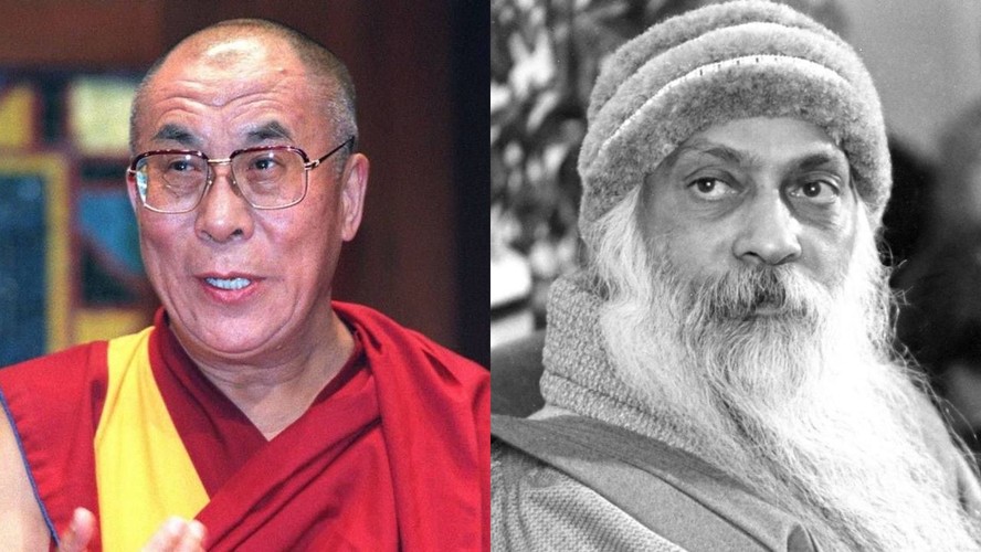 Dalai Lama e Osho