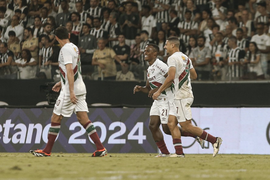 Arias marcou o segundo gol tricolor