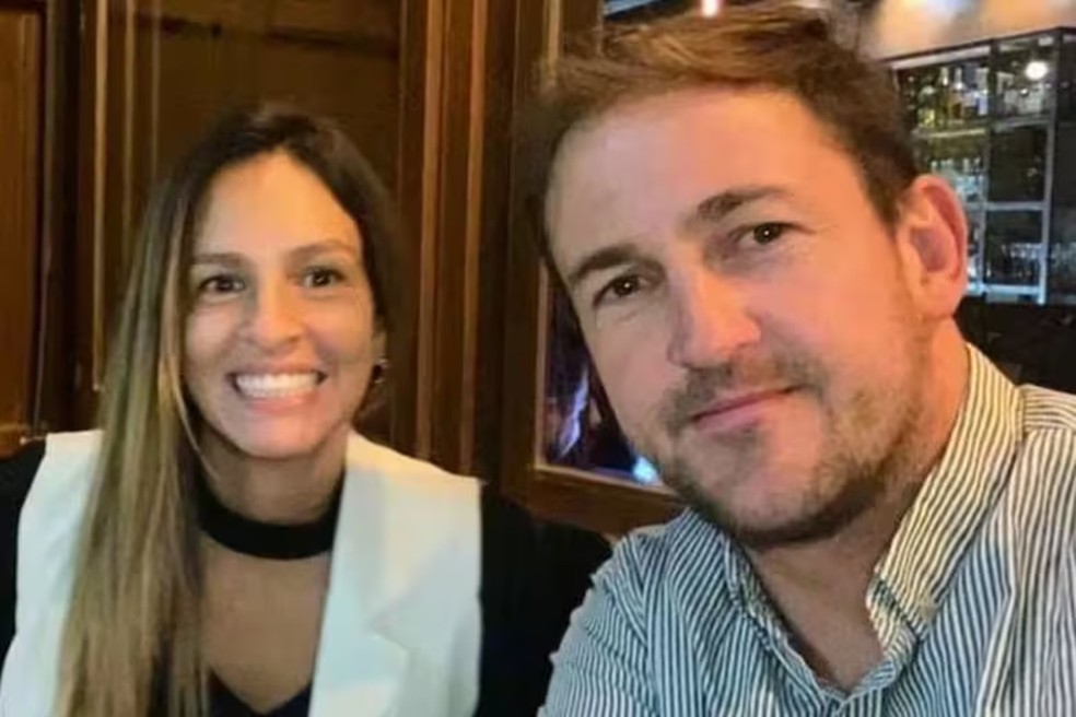 Julieta Silva e Lucas Giménez — Foto: Reprodução