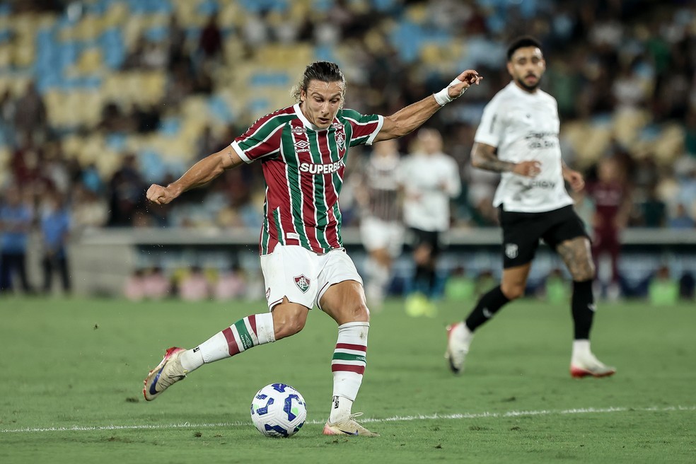 Canobbio em Fluminense x Ceará — Foto: MARCELO GONÇALVES / FLUMINENSE F.C.