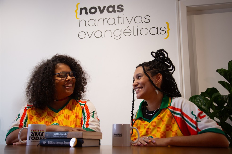 'Deus ama todes': grupo evangélico ganhou apelo nas redes sociais — Foto: Júlia Aguiar/O Globo