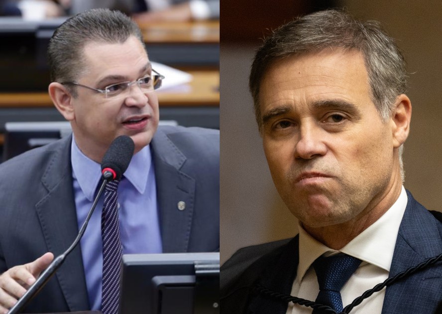 Sóstenes Cavalcante (PL) e ministro André Mendonça