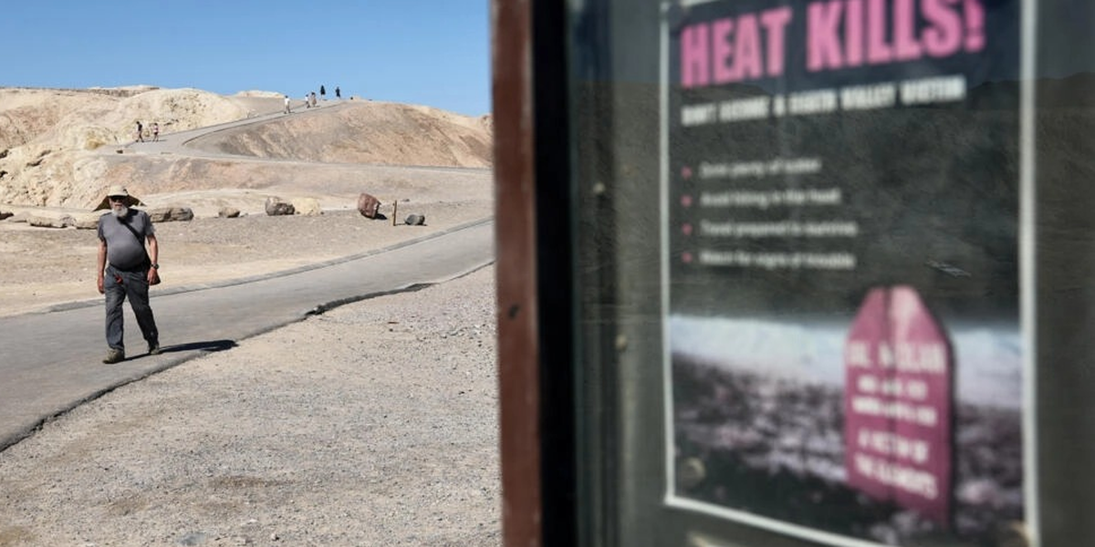 Onda de calor extremo sufoca oeste dos EUA, e cidade de Las Vegas registra 44°C