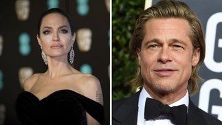 Angelina Jolie e Brad Pitt foram lutar pela guarda dos seis filhos — Foto: Reprodução Internet