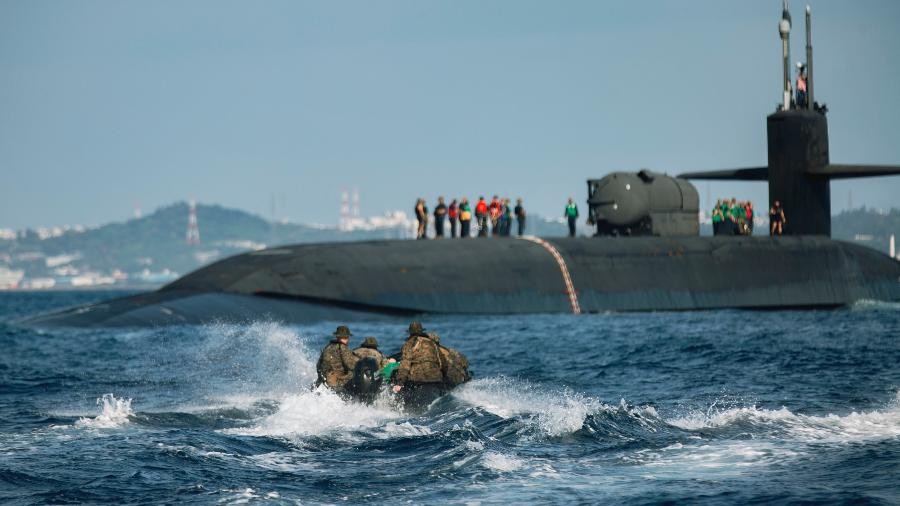 O submarino mais perigoso do mundo — Foto: Divulgação / Marinha dos EUA (US Navy)