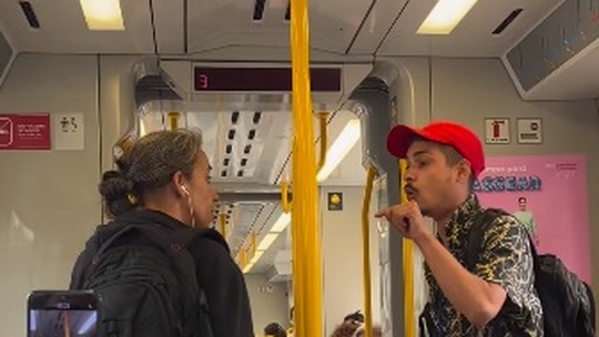 Vídeo de rapper brasileiro enfrentando repreensão em metrô de Portugal viraliza