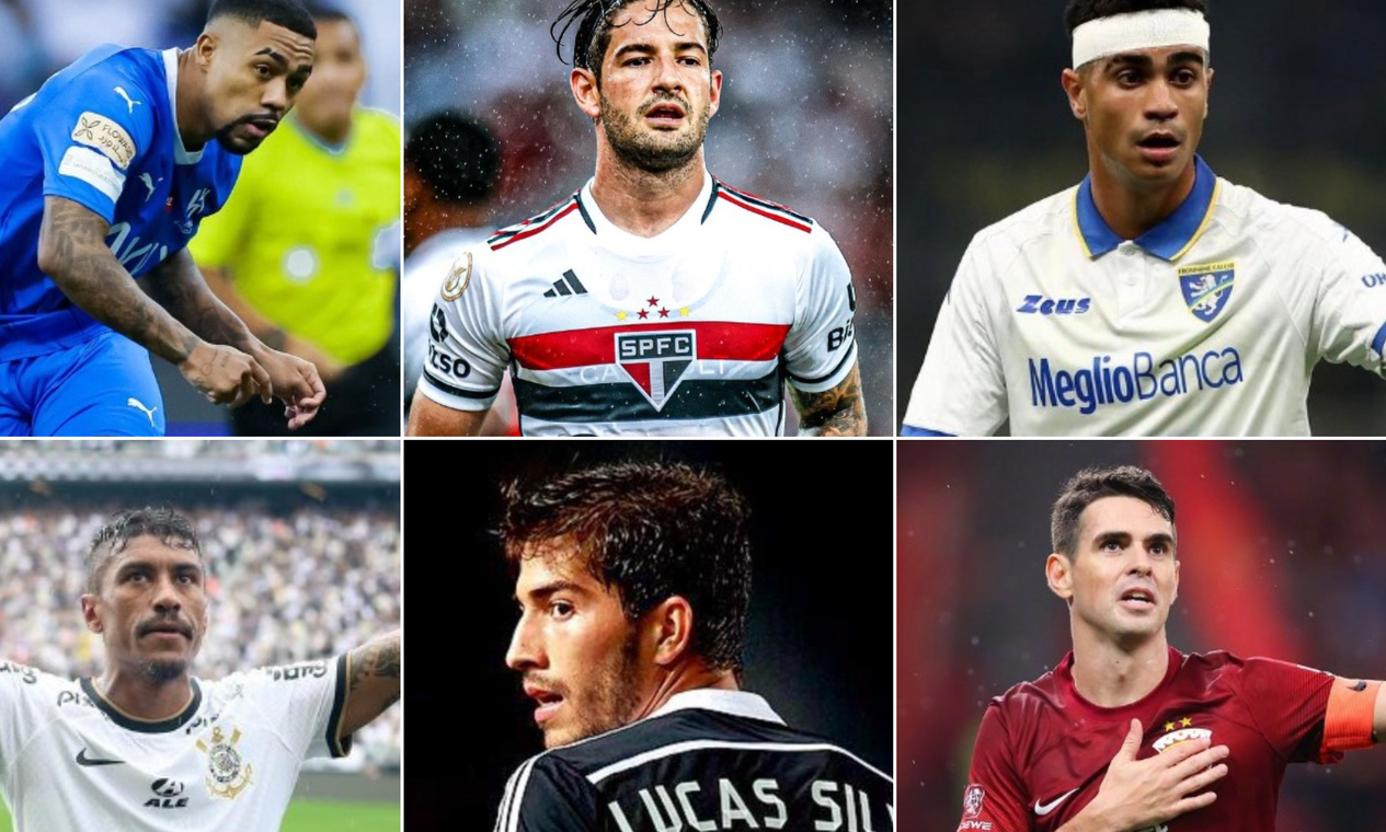 Jornal espanhol lista jogadores que ‘desapareceram’, e brasileiros são maioria