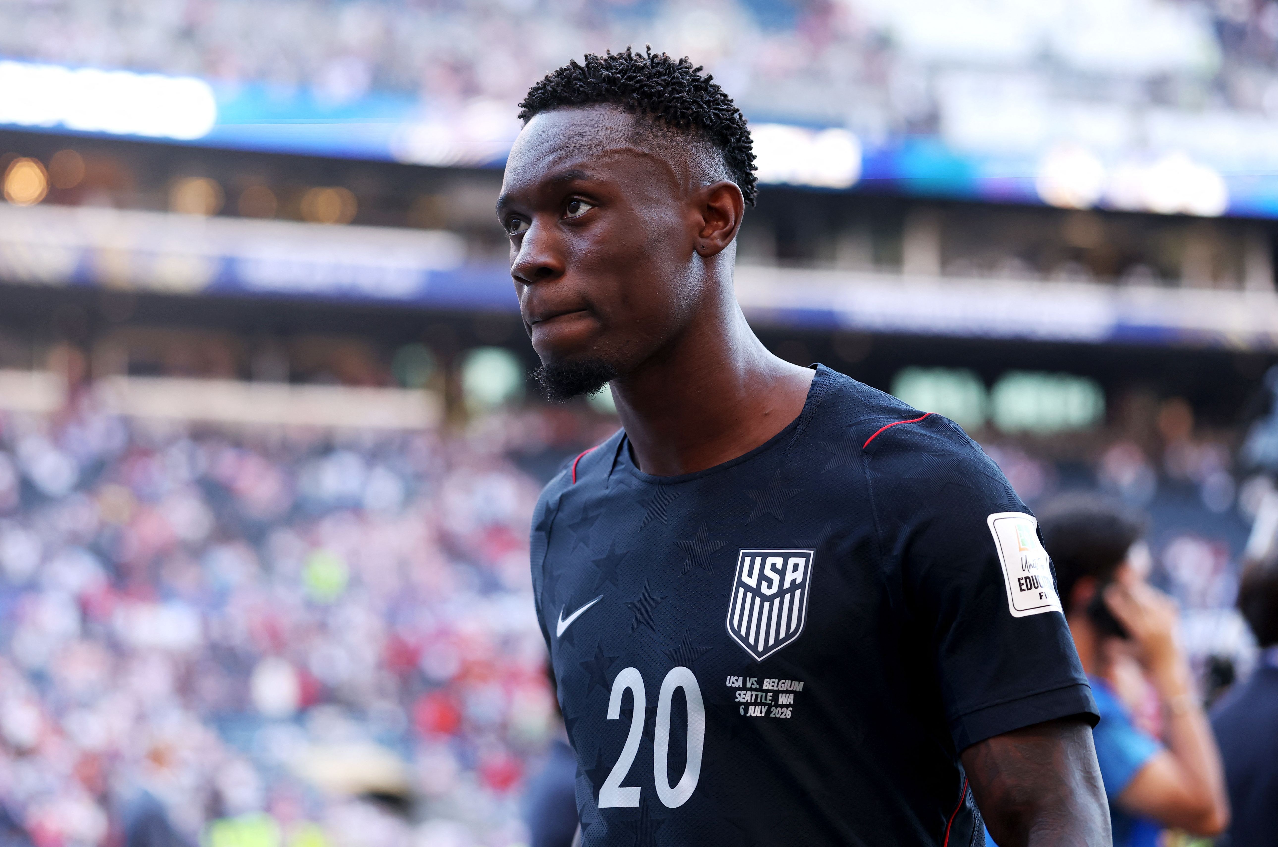 Balogun pede desculpas após eliminação dos EUA na Copa; Virginia e Vini Jr. se tratam