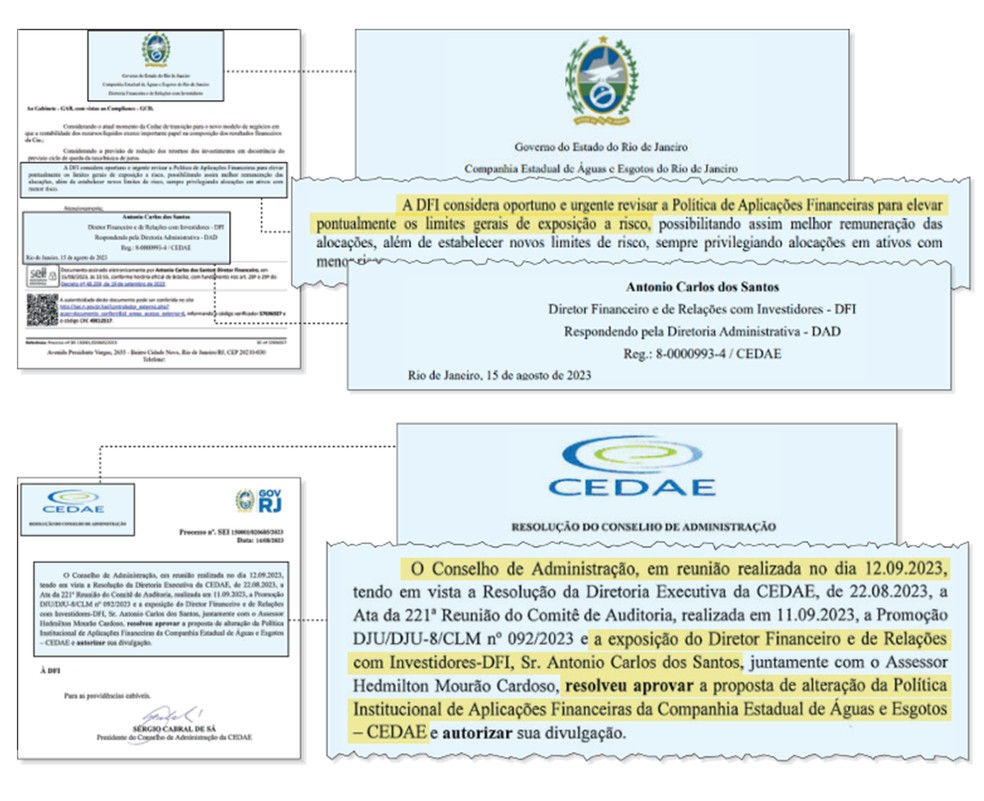 Favorable opinion on the revision of the investment policy and document approved by the Board of Directors — Photo: Editoria de Arte