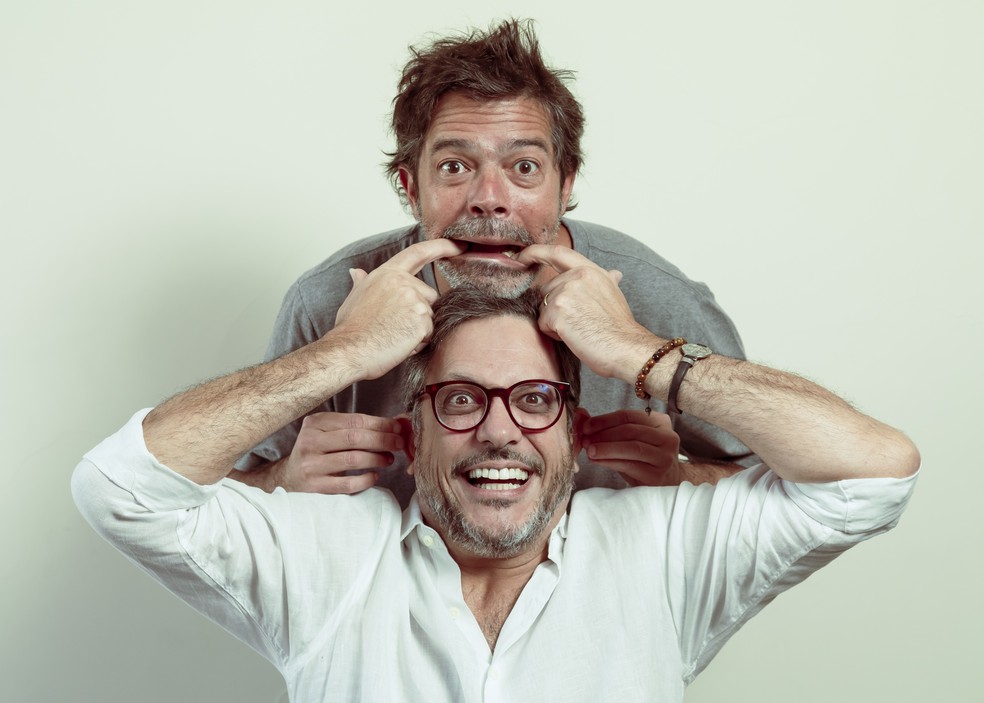 Bruno Mazzeo e Lucio Mauro Filho voltam ao Rio com "Gostava mais dos pais" — Foto: Leo Martins / Agencia O Globo