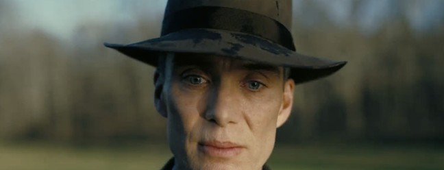 Cillian Murphy em cena de "Oppenheimer", de Christopher Nolan — Foto: Divulgação