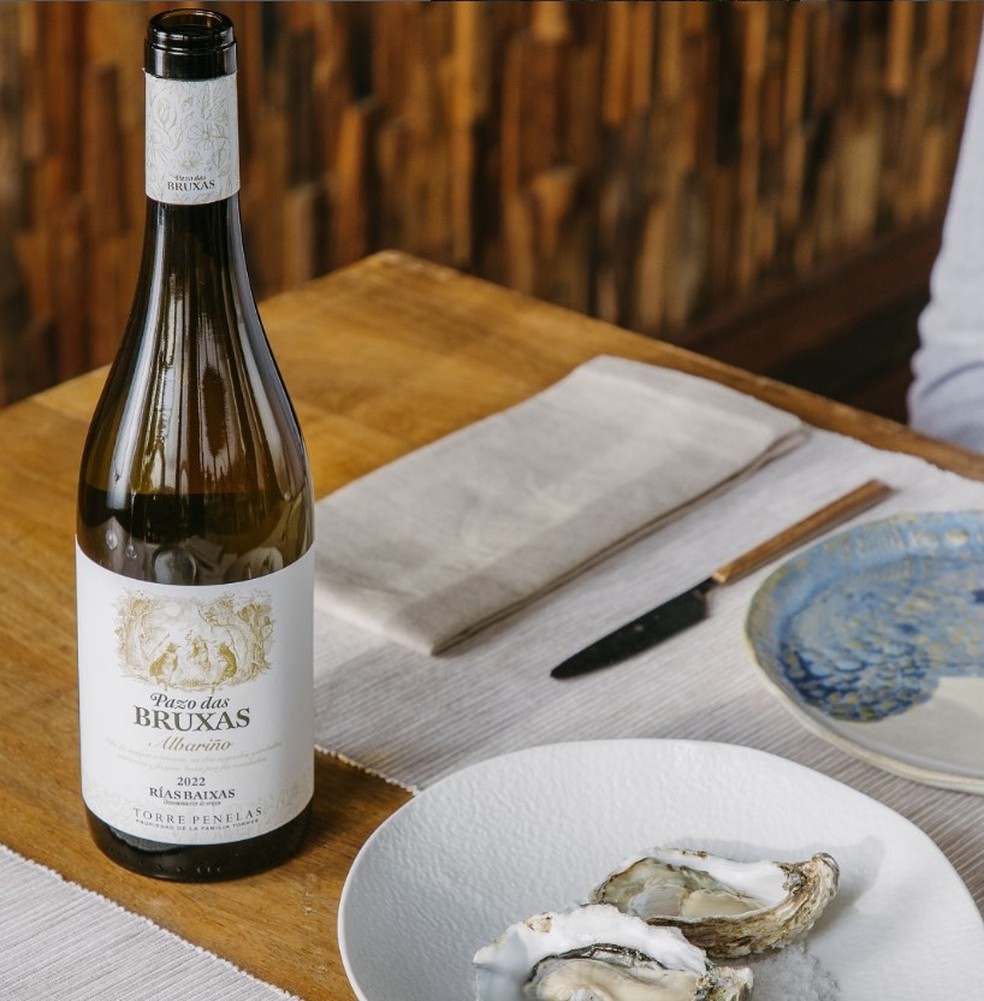 O Albariño Pazo das Bruxas — Foto: Reprodução @familiatorres1870