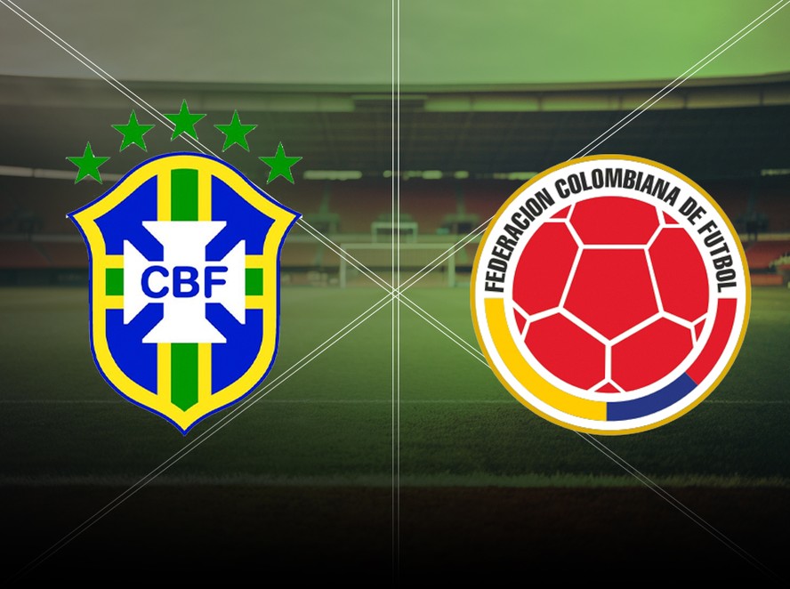 Brasil e Colômbia se enfrentam pelas eliminatórias