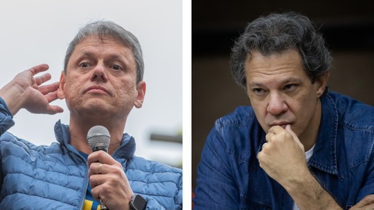 Com Tarcísio à frente e esquerda dividida, Datafolha mostra cenário desafiador para Haddad em São Paulo Com Tarcísio à frente e esquerda dividida, Datafolha mostra cenário desafiador para Haddad em São Paulo